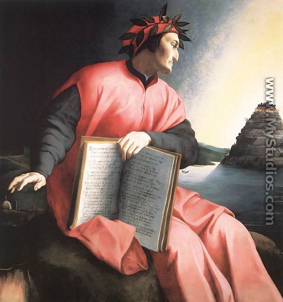 Allegorical Portrait of Dante c. 1530 - Agnolo Bronzino