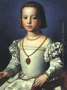 Bia, The Illegitimate Daughter of Cosimo I de' Medici c. 1542 - Agnolo Bronzino