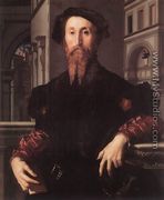 Portrait of Bartolomeo Panciatichi c. 1540 - Agnolo Bronzino