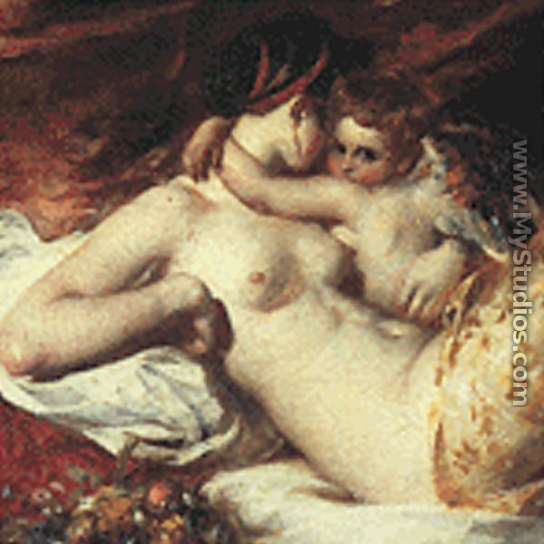 Venus And Cupid - William Etty