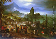 Christ Preaching At The Seaport - Jan The Elder Brueghel
