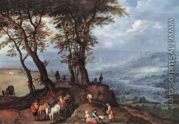 Going to the Market 1603 - Jan The Elder Brueghel