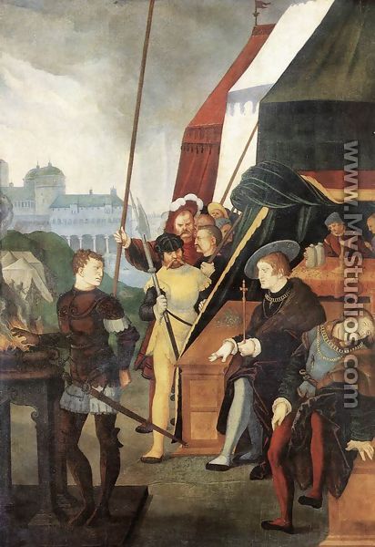 Mucius Scaevola 1531 - Hans Baldung  Grien