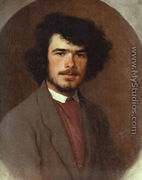 Portrait Of The Agronomist Vyunnikov - Ivan Nikolaevich Kramskoy