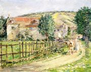 Road By The Mill - Theodore Robinson