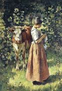 The Cowherd - Theodore Robinson