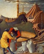 Story Of St Nicholas St Nicholas Saves The Ship - Angelico Fra