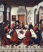 The Last Supper 1464-67 - Dieric the Elder Bouts