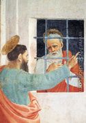 St  Peter Visited In Jail By St  Paul - Filippino Lippi