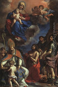 The Patron Saints Of Modena 1651-52 - Giovanni Francesco Guercino (BARBIERI)