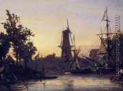 Binneshaven  Rotterdam - Johan Barthold Jongkind