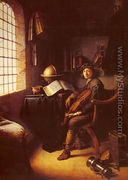 An Interior With A Young Violinist 1637 - Gerrit Dou