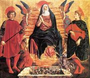 Our Lady Of The Assumption With Saints Miniato And Julian - Andrea Del Castagno