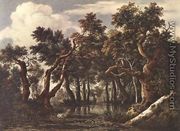 The Marsh in a Forest c. 1665 - Jacob Van Ruisdael