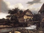 Two Water Mills and an Open Sluice 1653 - Jacob Van Ruisdael