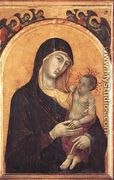 Madonna and Child with Six Angels 1300-05 - Duccio Di Buoninsegna