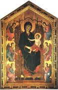 Rucellai Madonna 1285 - Duccio Di Buoninsegna