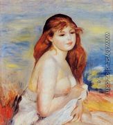 Bather 4 - Pierre Auguste Renoir