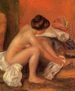 Bather Drying Her Feet - Pierre Auguste Renoir