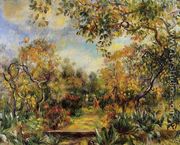 Beaulieu Landscape - Pierre Auguste Renoir