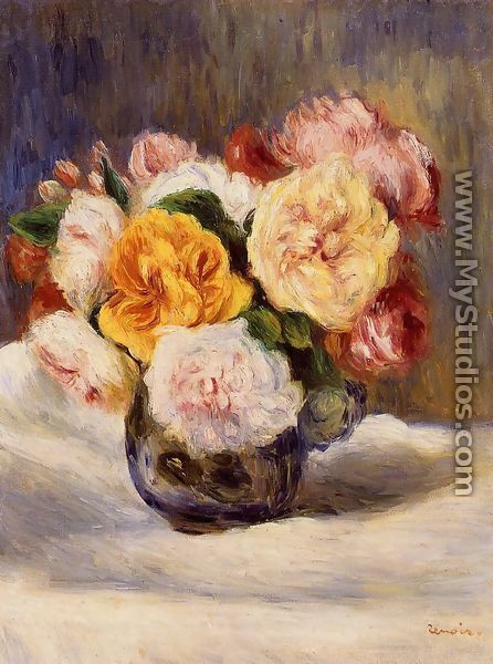 Bouquet Of Roses2 - Pierre Auguste Renoir