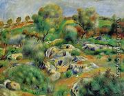 Breton Landscape - Pierre Auguste Renoir
