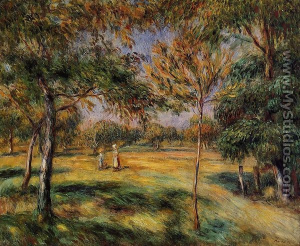 Clearing - Pierre Auguste Renoir