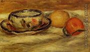 Cup  Lemon And Tomato - Pierre Auguste Renoir