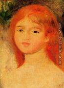 Girl With Auburn Hair - Pierre Auguste Renoir