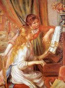 Girls At The Piano2 - Pierre Auguste Renoir