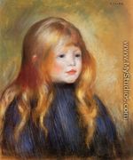 Head Of A Child Aka Edmond Renoir - Pierre Auguste Renoir