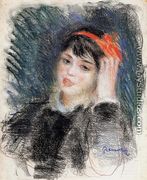 Head Of A Young Woman 8 - Pierre Auguste Renoir