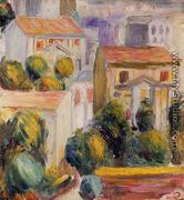 House At Cagnes - Pierre Auguste Renoir