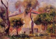 Houses In Cagnes - Pierre Auguste Renoir