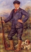 Jean Renoir As A Hunter - Pierre Auguste Renoir