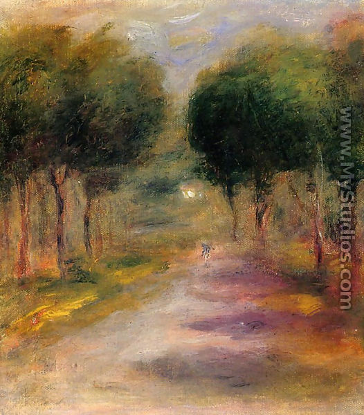 Landscape With Trees - Pierre Auguste Renoir