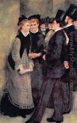 Leaving The Conservatoire - Pierre Auguste Renoir