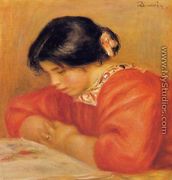 Leontine Reading 2 - Pierre Auguste Renoir