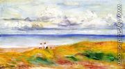 On A Cliff - Pierre Auguste Renoir