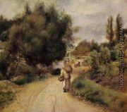 On The Banks Of The River - Pierre Auguste Renoir