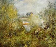 On The Seine  Near Argenteuil - Pierre Auguste Renoir