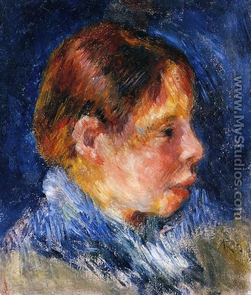 Portrait Of A Child2 - Pierre Auguste Renoir