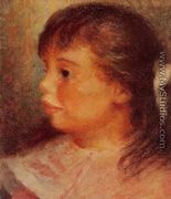 Portrait Of A Girl - Pierre Auguste Renoir