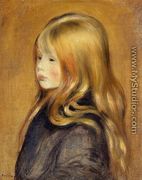 Portrait Of Edmond Renoir  Jr - Pierre Auguste Renoir