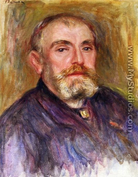 Portrait Of Henri Lerolle - Pierre Auguste Renoir