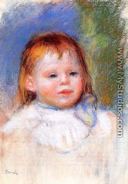 Portrait Of Jean Renoir - Pierre Auguste Renoir