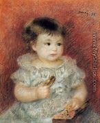 Portrait Of Lucien Daudet - Pierre Auguste Renoir