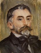 Portrait Of Stephane Mallarme - Pierre Auguste Renoir
