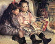 Portraits Of Two Children - Pierre Auguste Renoir