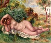 Reclining Nude Aka The Bakers Wife - Pierre Auguste Renoir